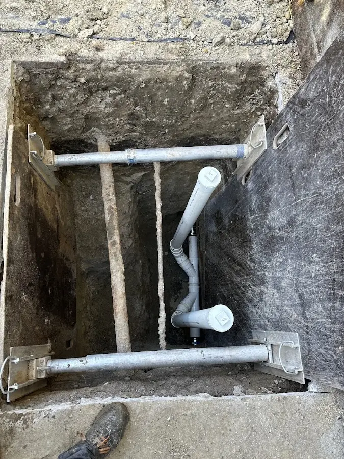 Experienced plumber completing Gas Line Repair work in Mount Olive